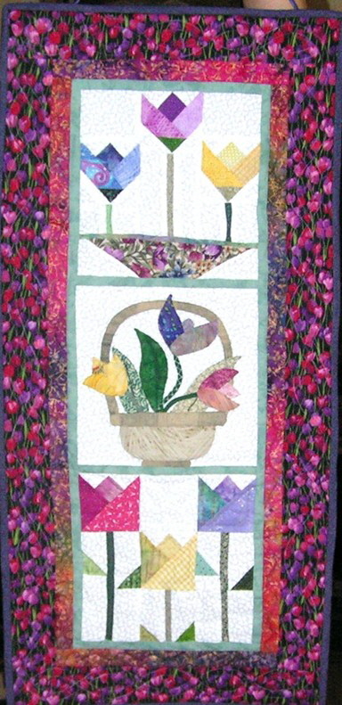 2012 Quilt Show wall hanging